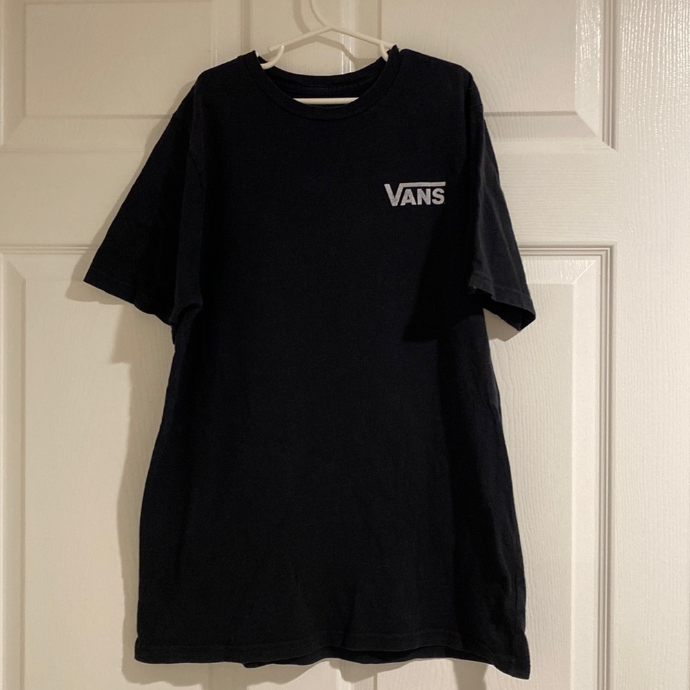 Vans boys logo tshirt size large